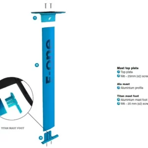 F-ONE Alu Mast Complete
