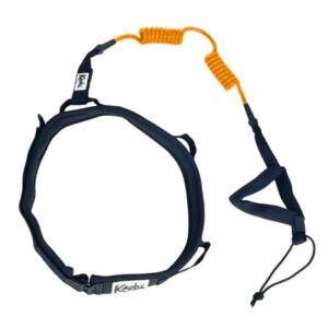 Kaohi Combo - Coil 8 mm Leash with Padded Black Belt